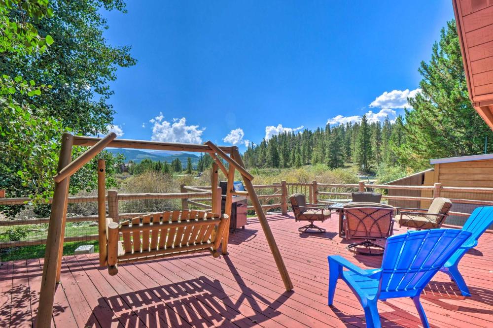 6 Mi to Ski Resort! Lakefront Breckenridge Cabin